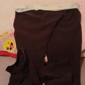 Sweats with foldable top